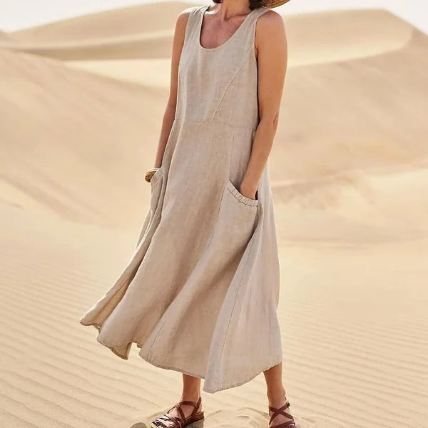 Everly | Luxe Linen Dress