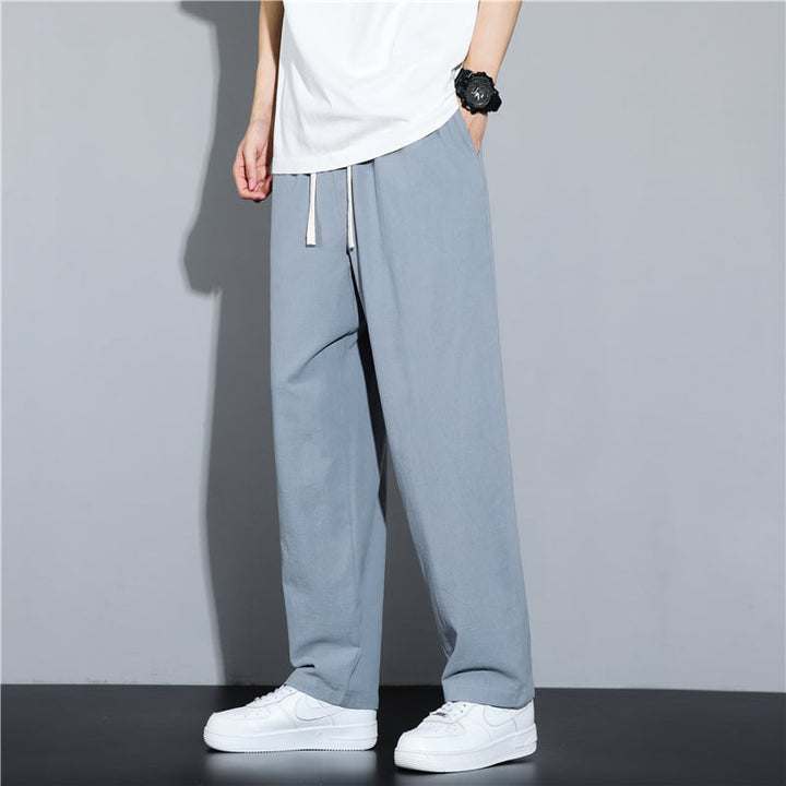 BreezeWalk - Casual Linen Trousers for Men