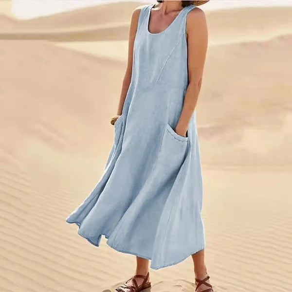 Everly | Luxe Linen Dress