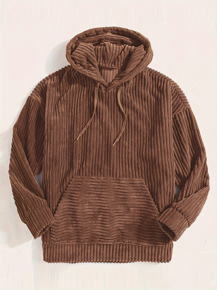 Jonas | Corduroy Comfort Hoodie Sweater