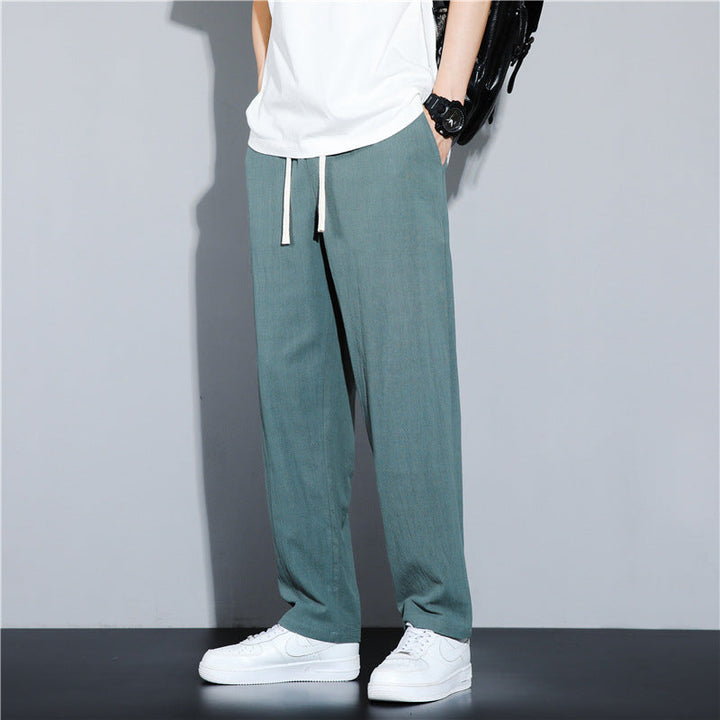 BreezeWalk - Casual Linen Trousers for Men