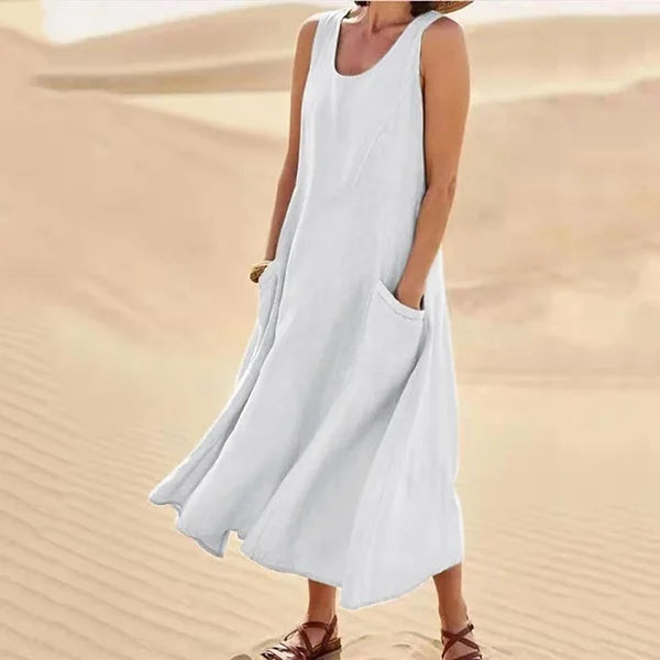 Everly | Luxe Linen Dress