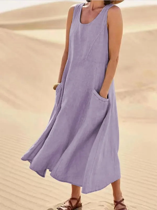 Everly | Luxe Linen Dress