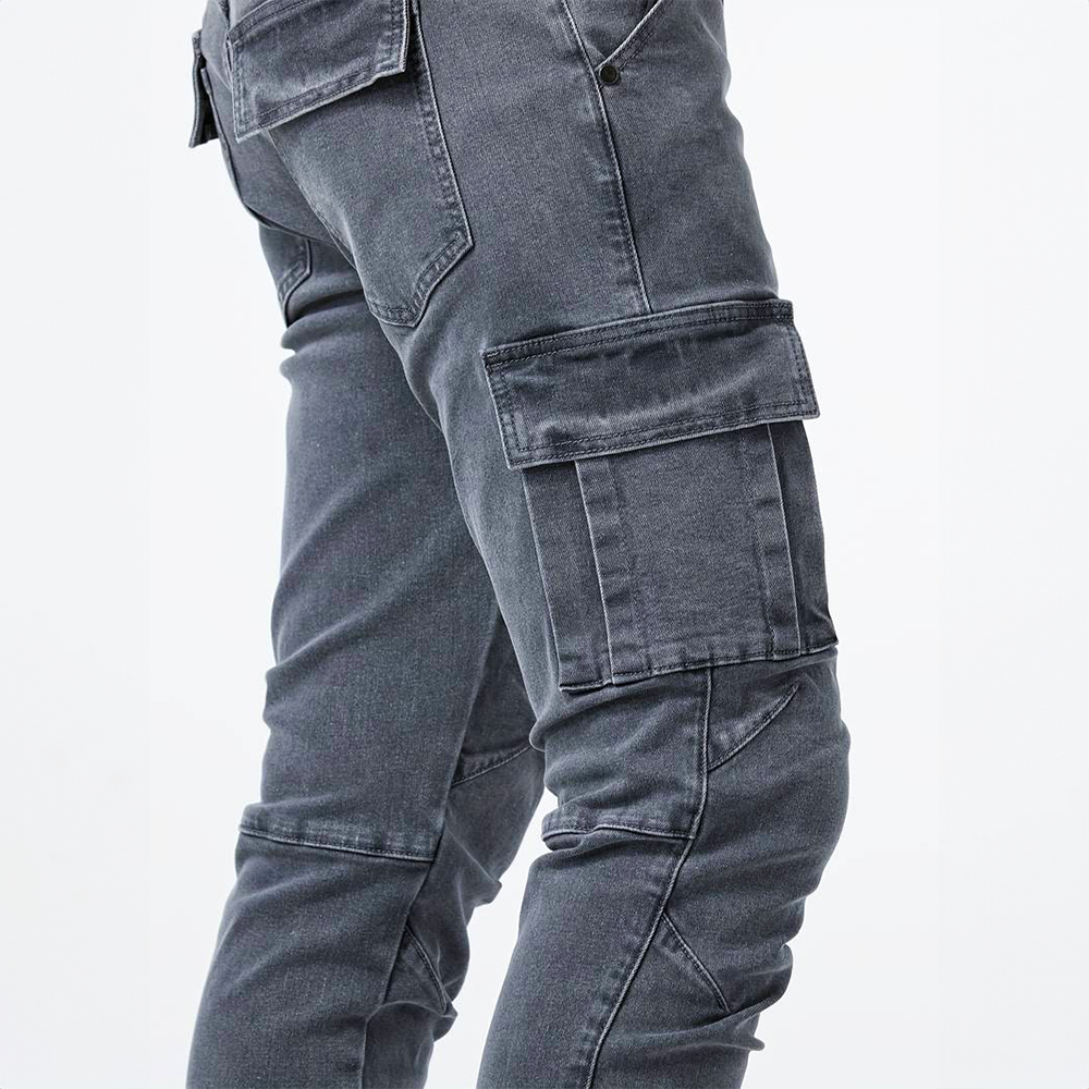 Samuel | Premium Stretch Cargo Jeans