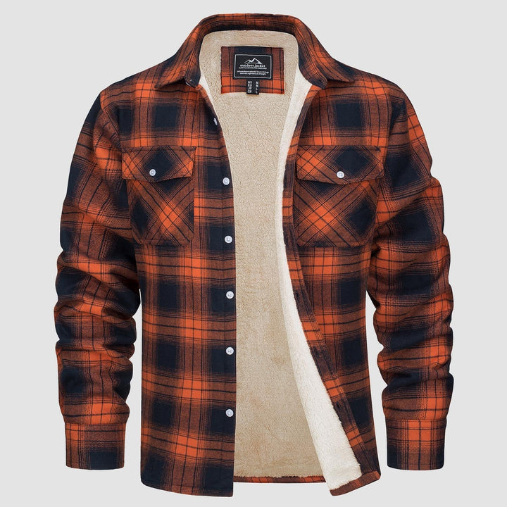 Arthur / Fleece-Lined Check Shirt Jacket