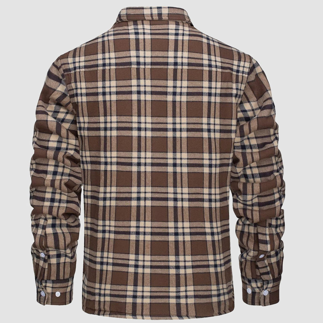 Arthur / Fleece-Lined Check Shirt Jacket