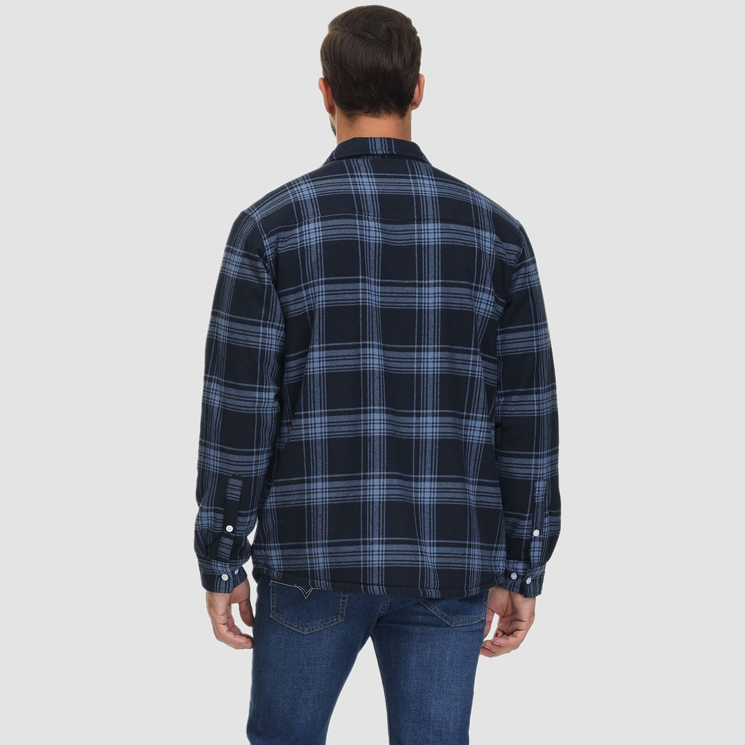 Arthur | Fleece-Lined Check Shirt Jacket