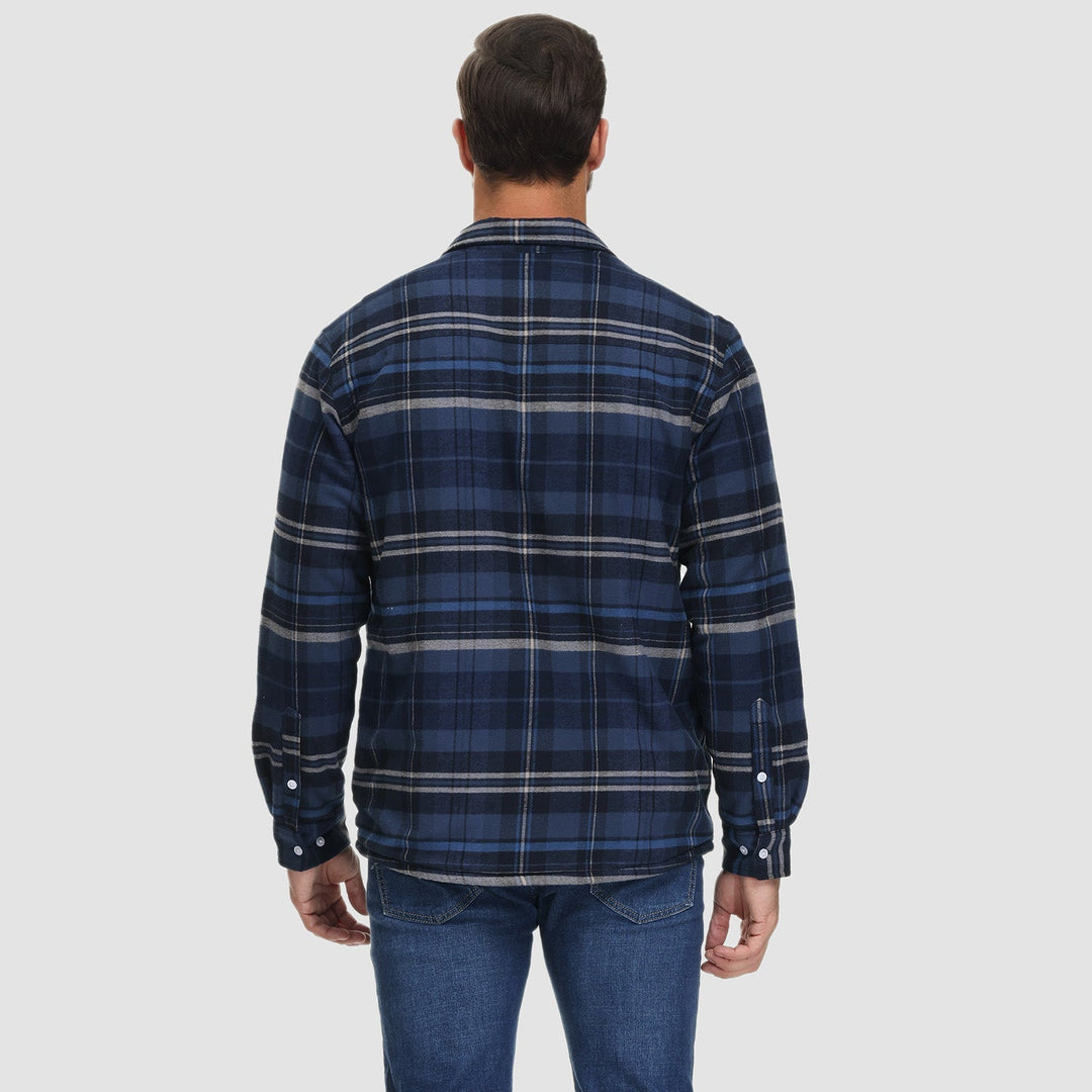 Arthur / Fleece-Lined Check Shirt Jacket