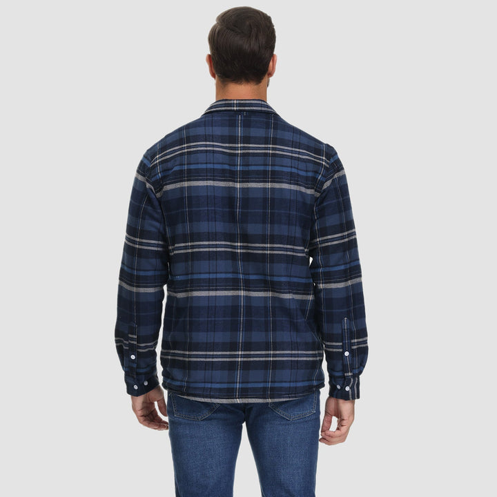 Arthur | Fleece-Lined Check Shirt Jacket