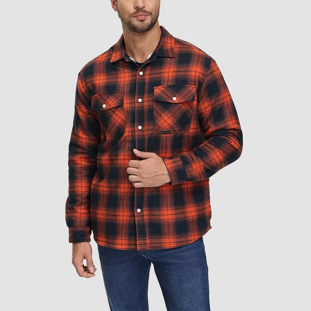 Arthur | Fleece-Lined Check Shirt Jacket