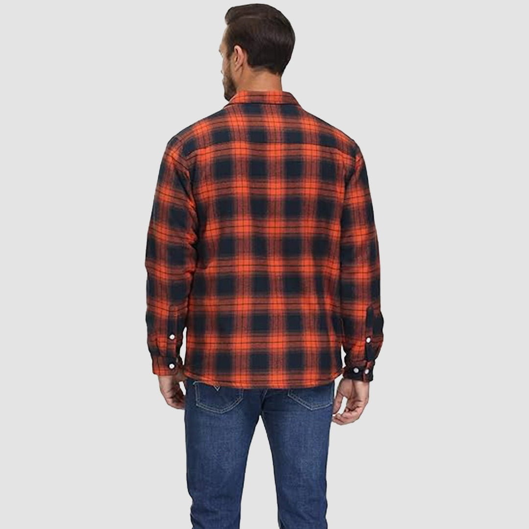 Arthur / Fleece-Lined Check Shirt Jacket