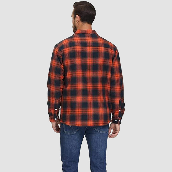 Arthur | Fleece-Lined Check Shirt Jacket