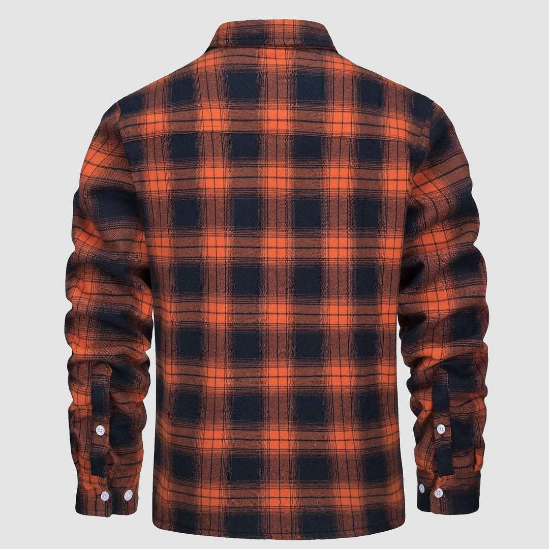 Arthur / Fleece-Lined Check Shirt Jacket