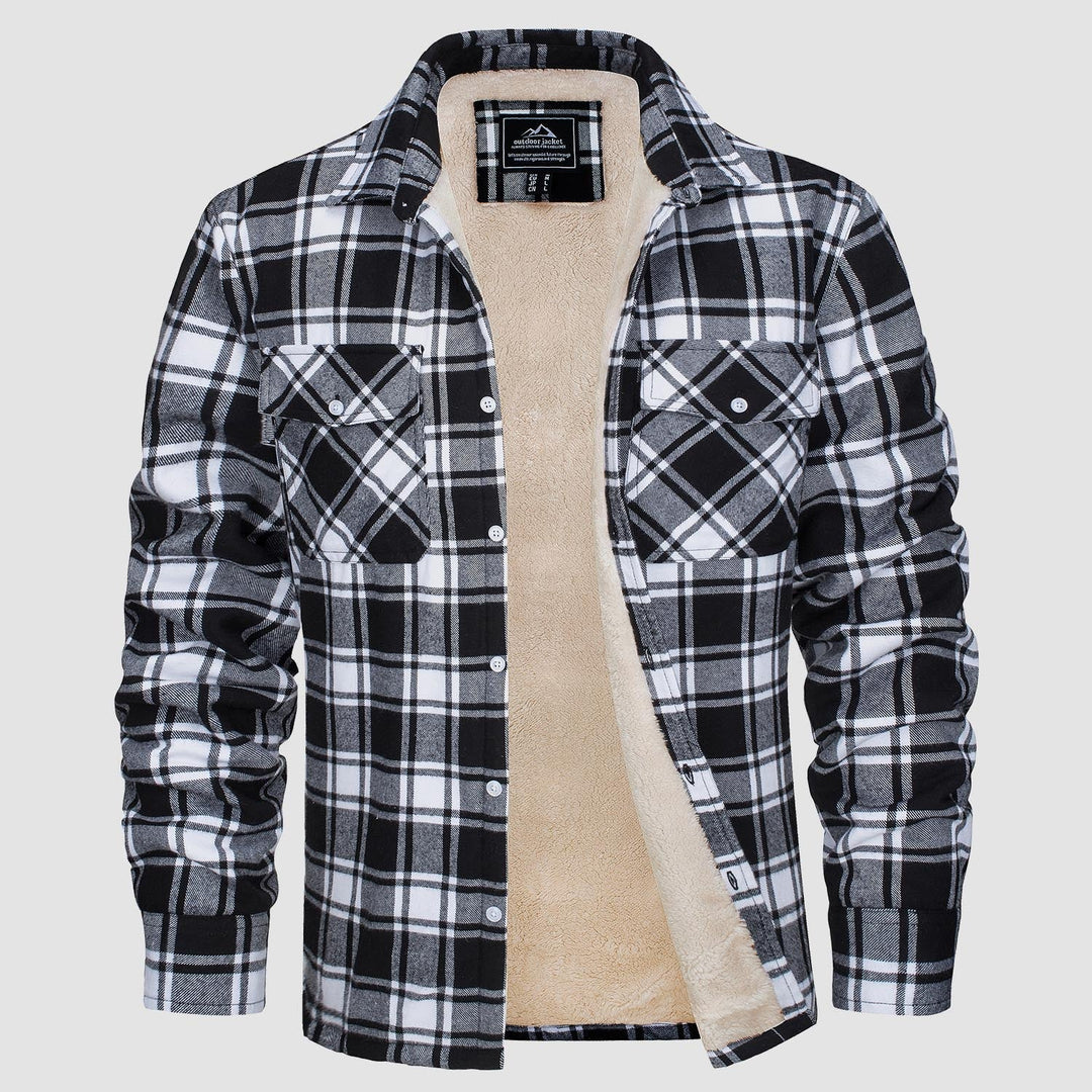 Arthur | Fleece-Lined Check Shirt Jacket