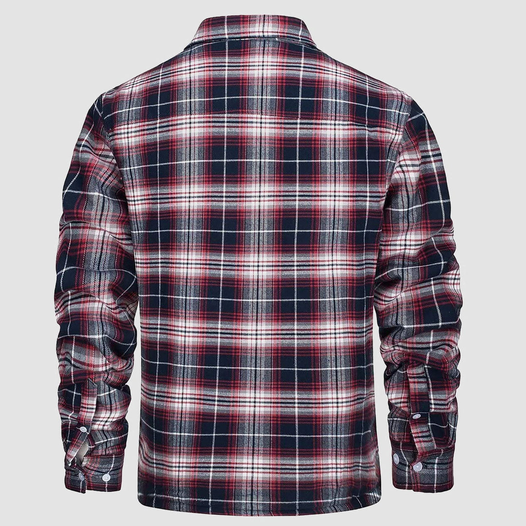 Arthur | Fleece-Lined Check Shirt Jacket