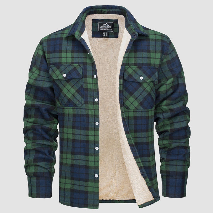 Arthur | Fleece-Lined Check Shirt Jacket