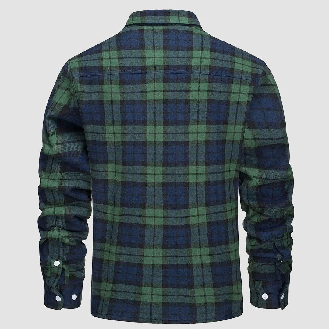 Arthur / Fleece-Lined Check Shirt Jacket