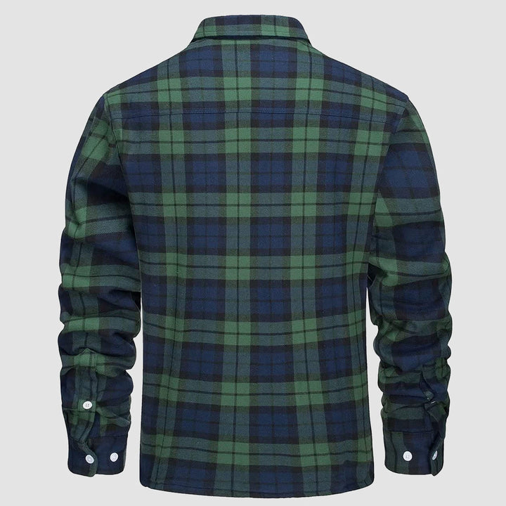 Arthur | Fleece-Lined Check Shirt Jacket