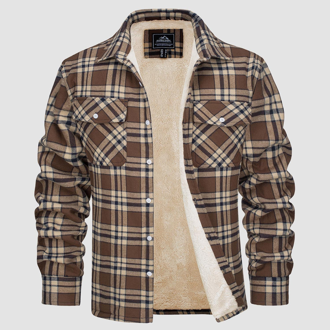 Arthur | Fleece-Lined Check Shirt Jacket