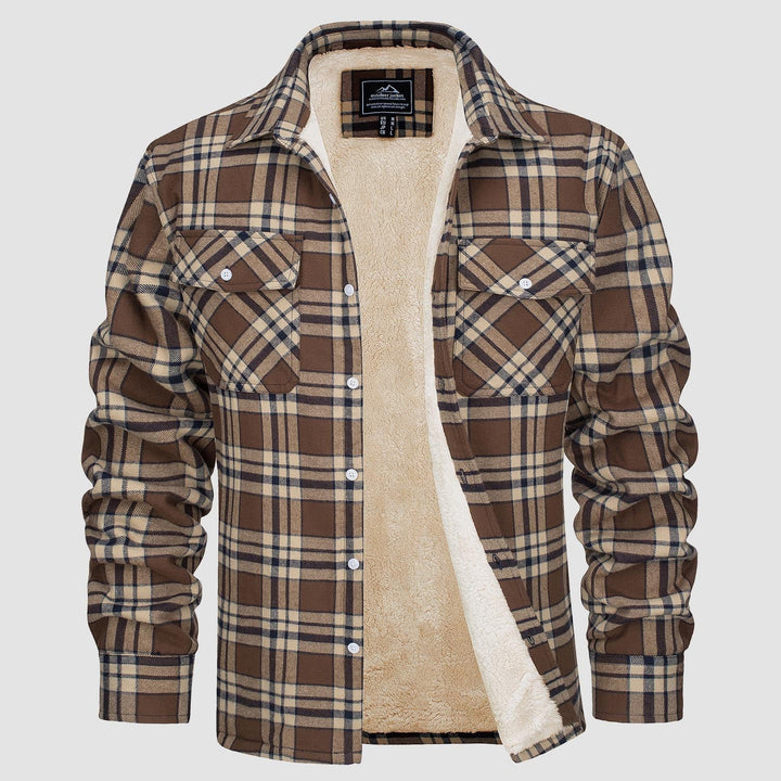 Arthur / Fleece-Lined Check Shirt Jacket