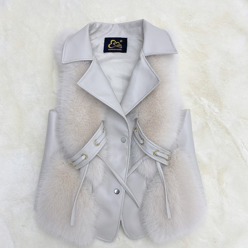 Isla |  Fur  Coat Vest