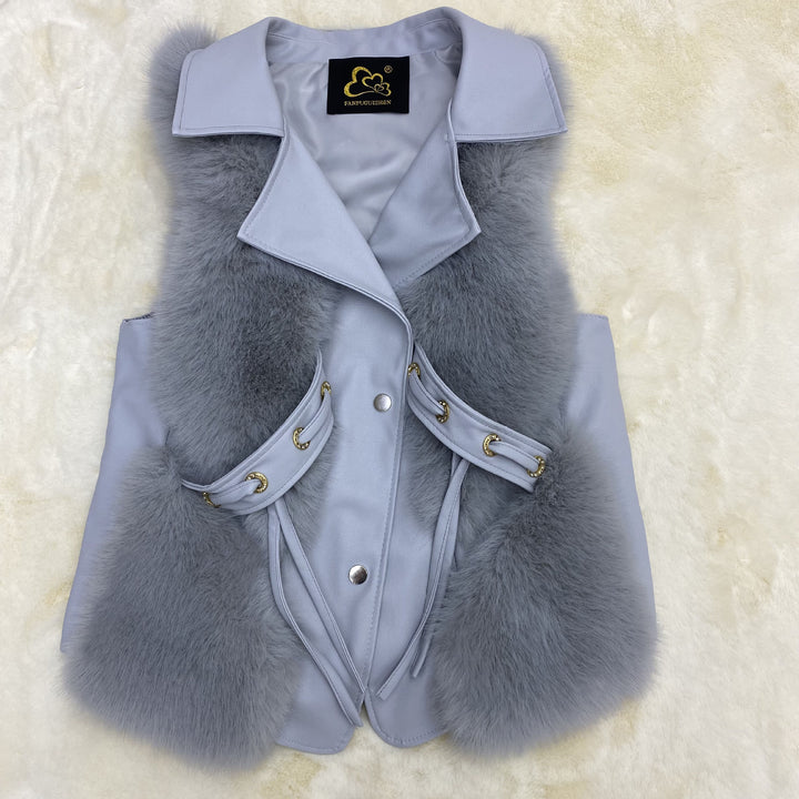 Isla |  Fur  Coat Vest