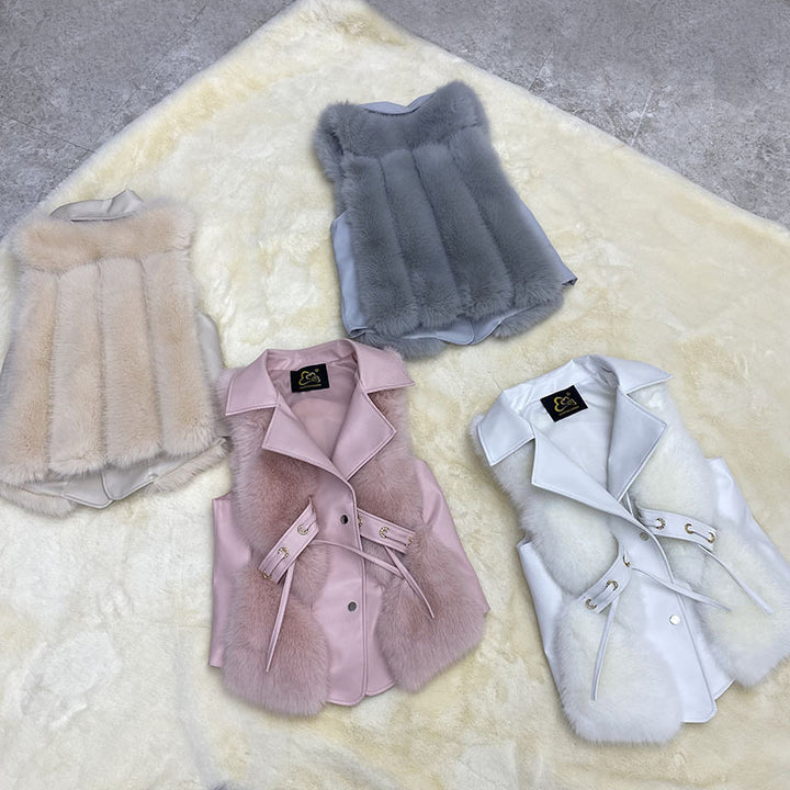 Isla |  Fur  Coat Vest