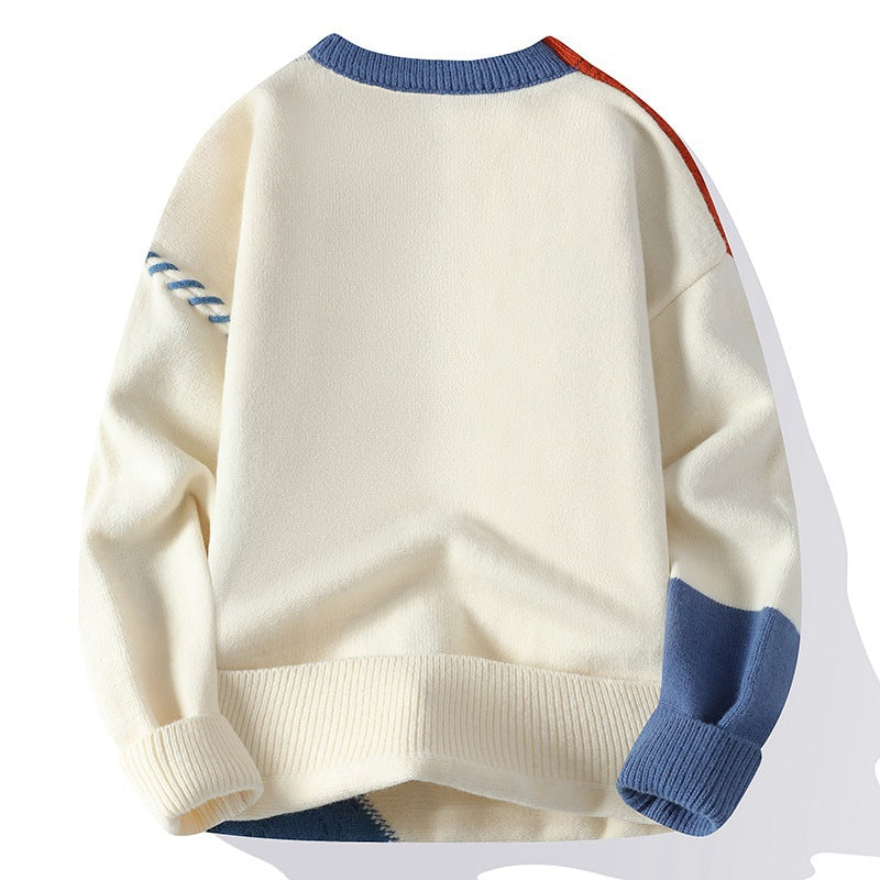 Apollo | Sweater with Patchwork Design