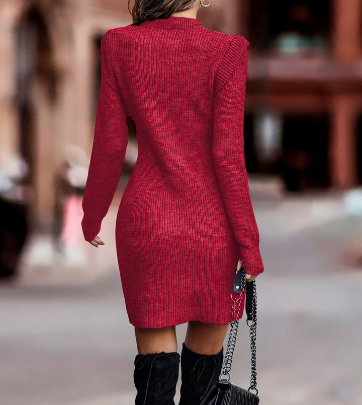 Autumn / Stylish Knitted Dress