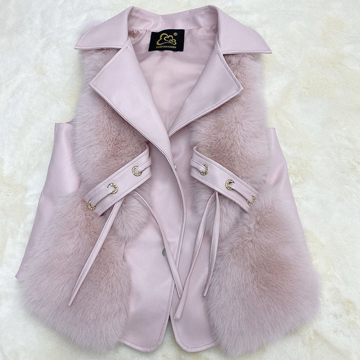 Isla |  Fur  Coat Vest