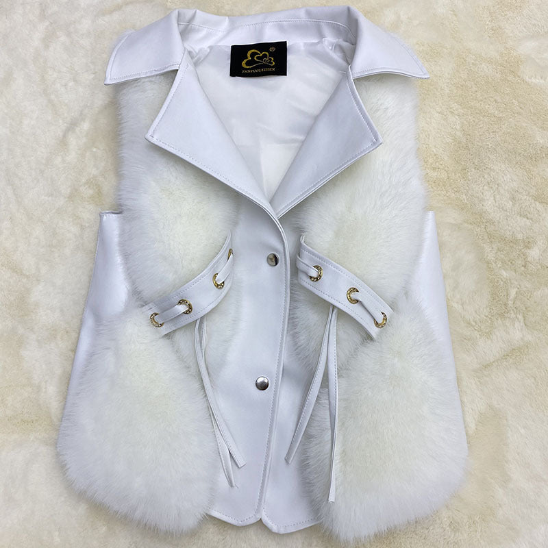 Isla |  Fur  Coat Vest