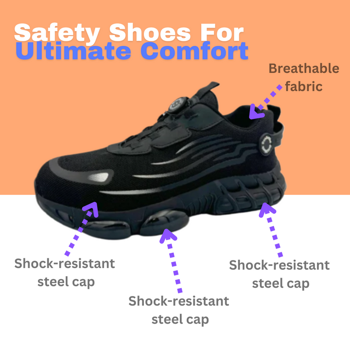 SafeStep Pro | Orthopedic Safety Shoes