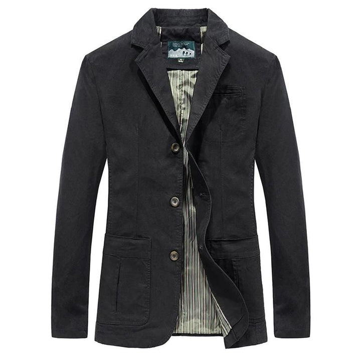 Stanley | Men’s Cotton Suit Collar Coat