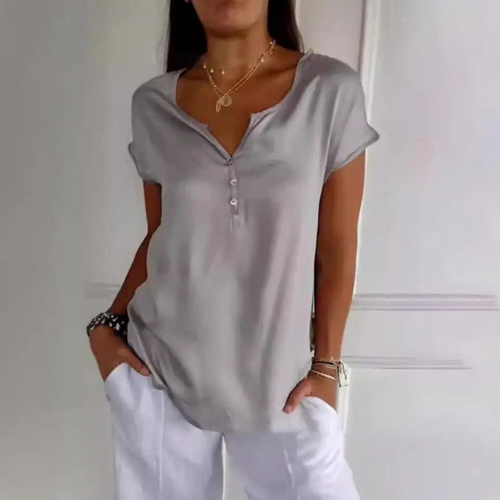 Daniella | Refined V-Neck Top