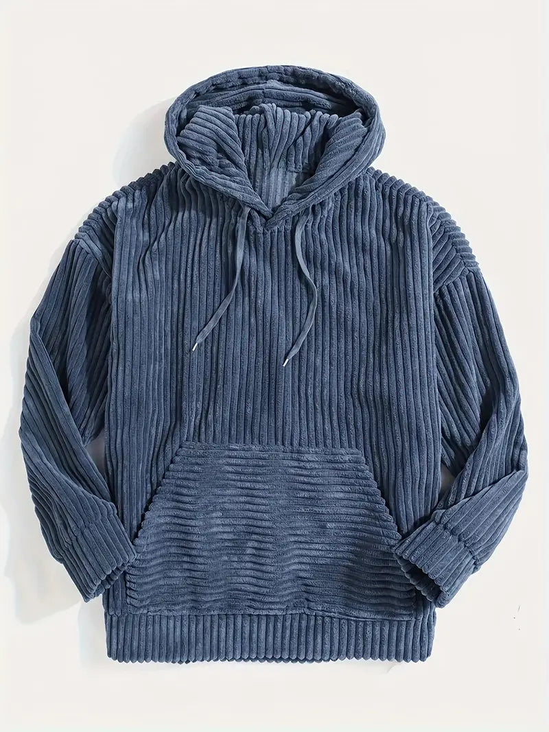 Jonas | Corduroy Comfort Hoodie Sweater