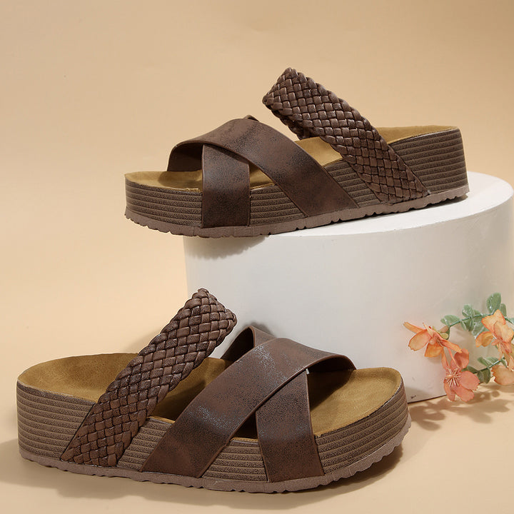 Annabelle | Breezy Cross-Strap Sandals