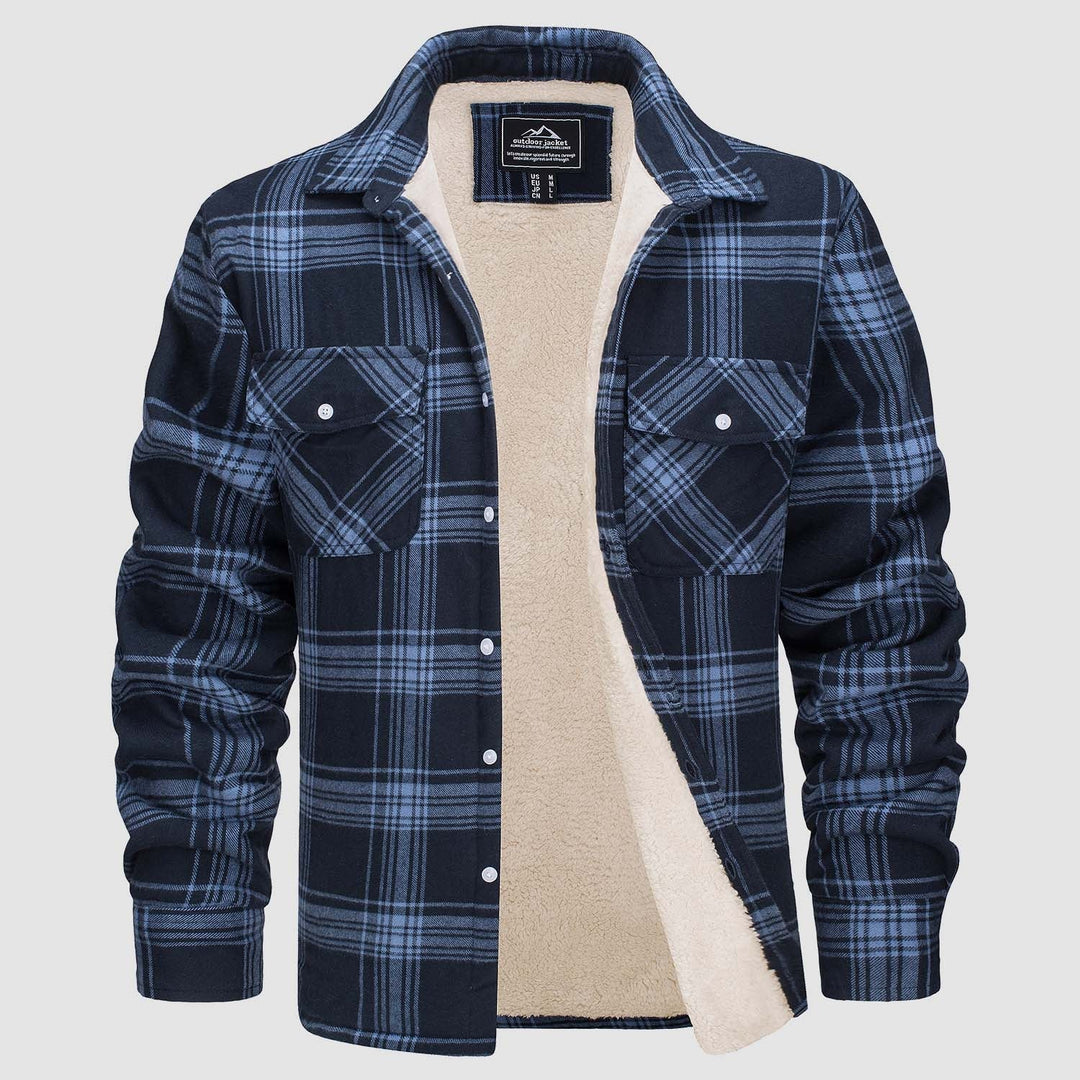 Arthur | Fleece-Lined Check Shirt Jacket