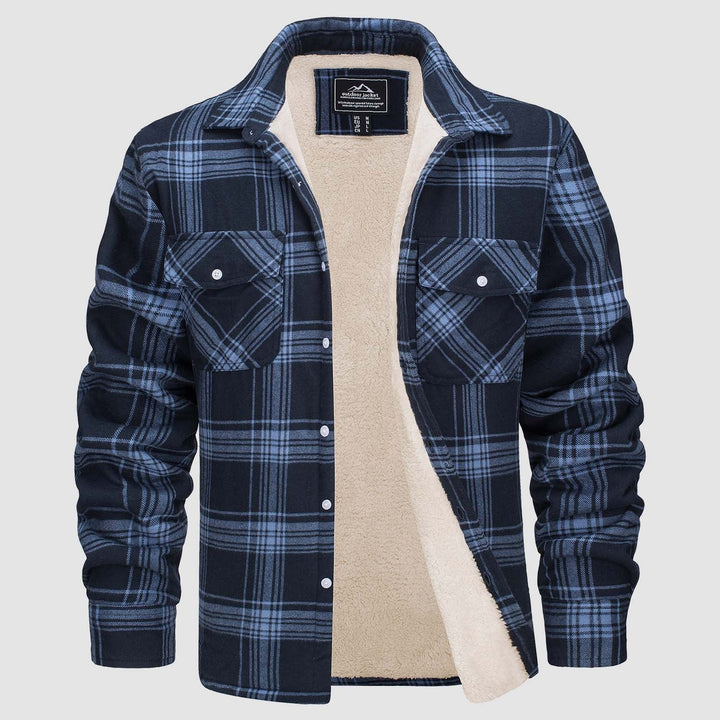 Arthur / Fleece-Lined Check Shirt Jacket