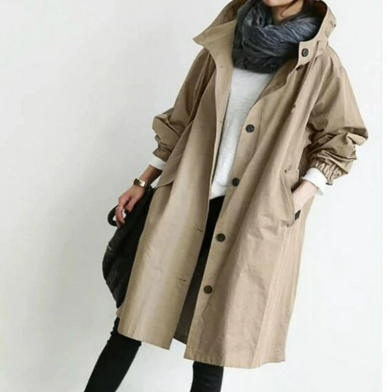 Maria / Elegant Weatherproof Trench Coat