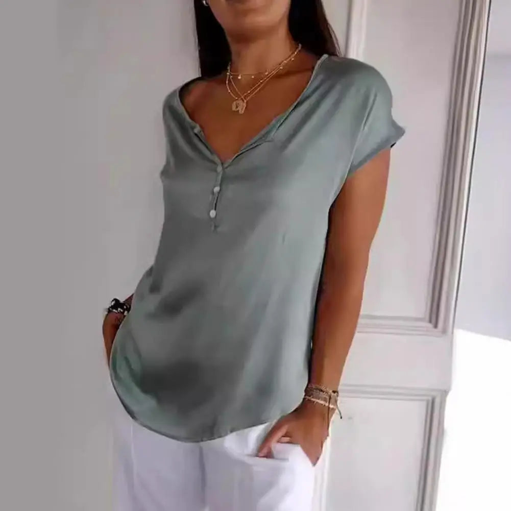 Daniella | Refined V-Neck Top