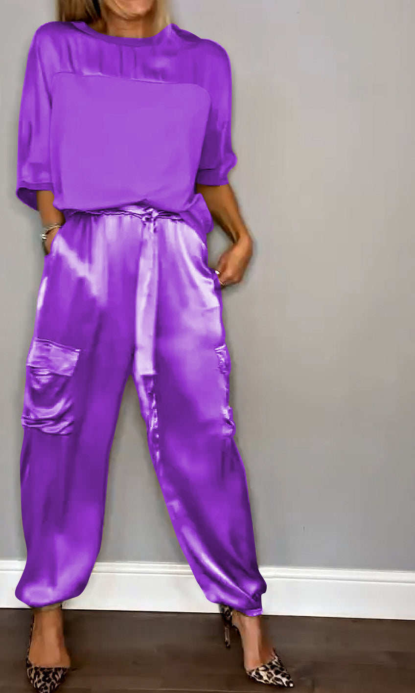 Evana | Stylish Satin Set