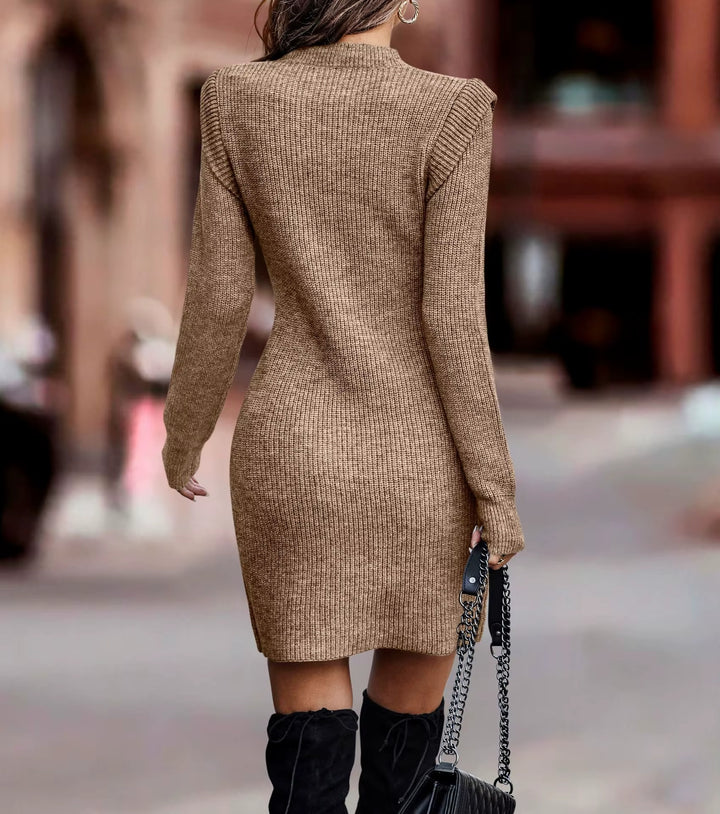 Autumn / Stylish Knitted Dress