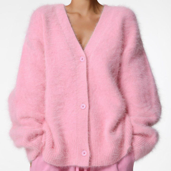 Olivia | Sleek Cashmere Cardigan