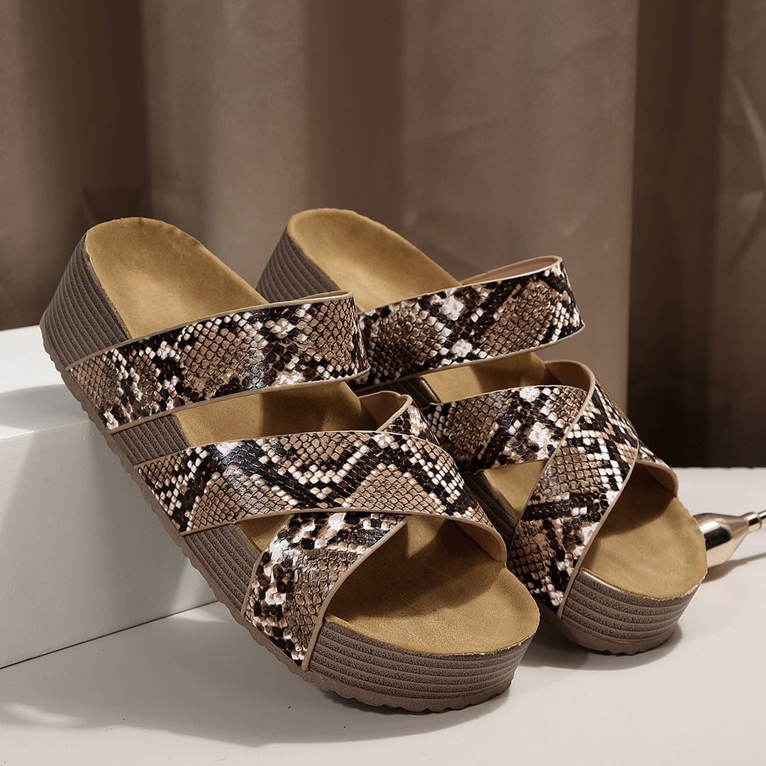 Annabelle | Breezy Cross-Strap Sandals