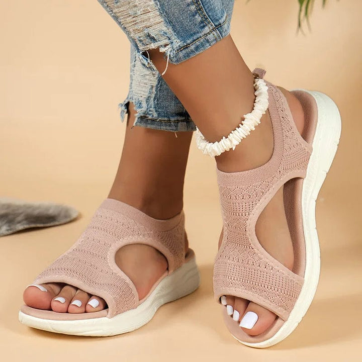 Florence | Comfort-Fit Open Toe Mesh Sandals